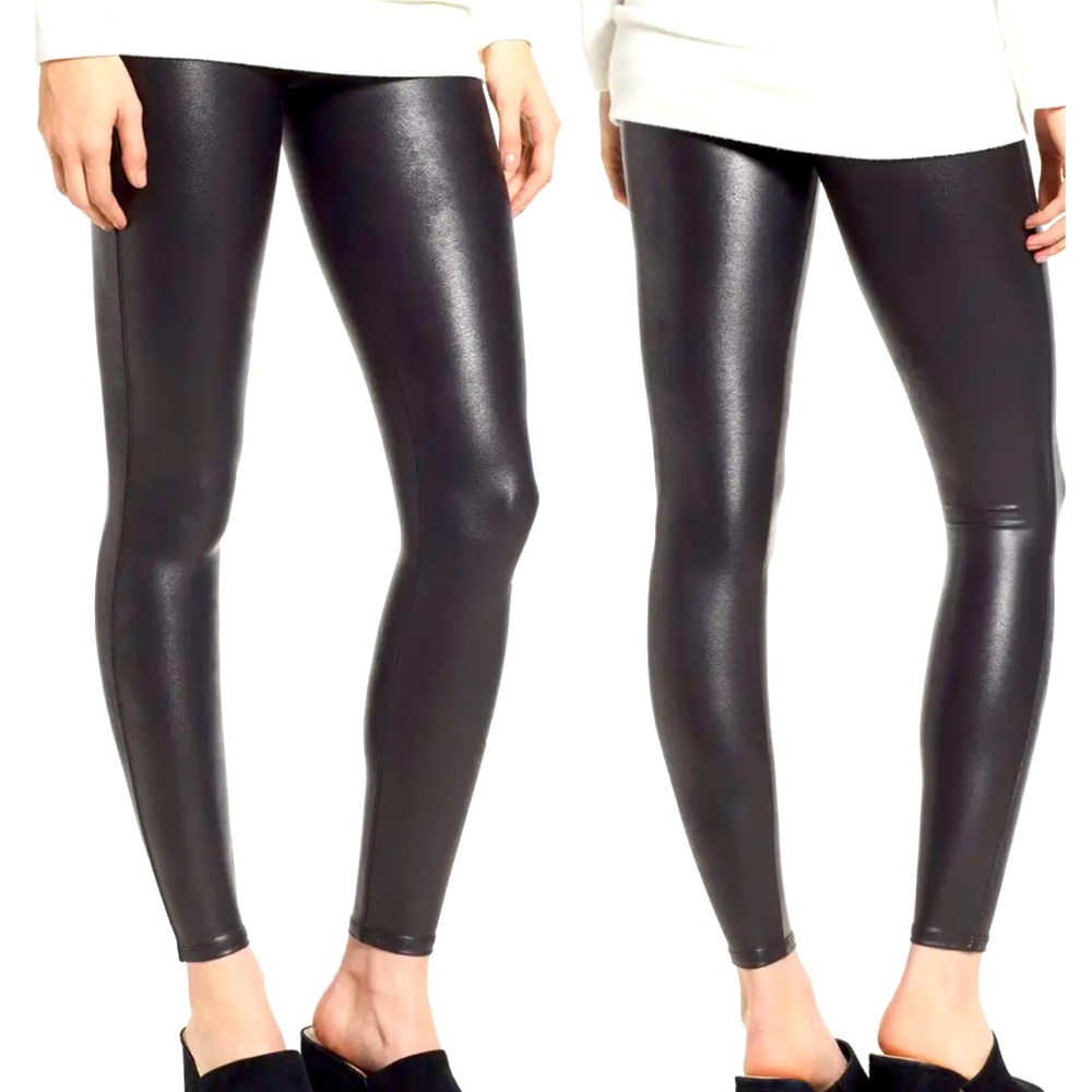 Spanx Faux Leather Leggings